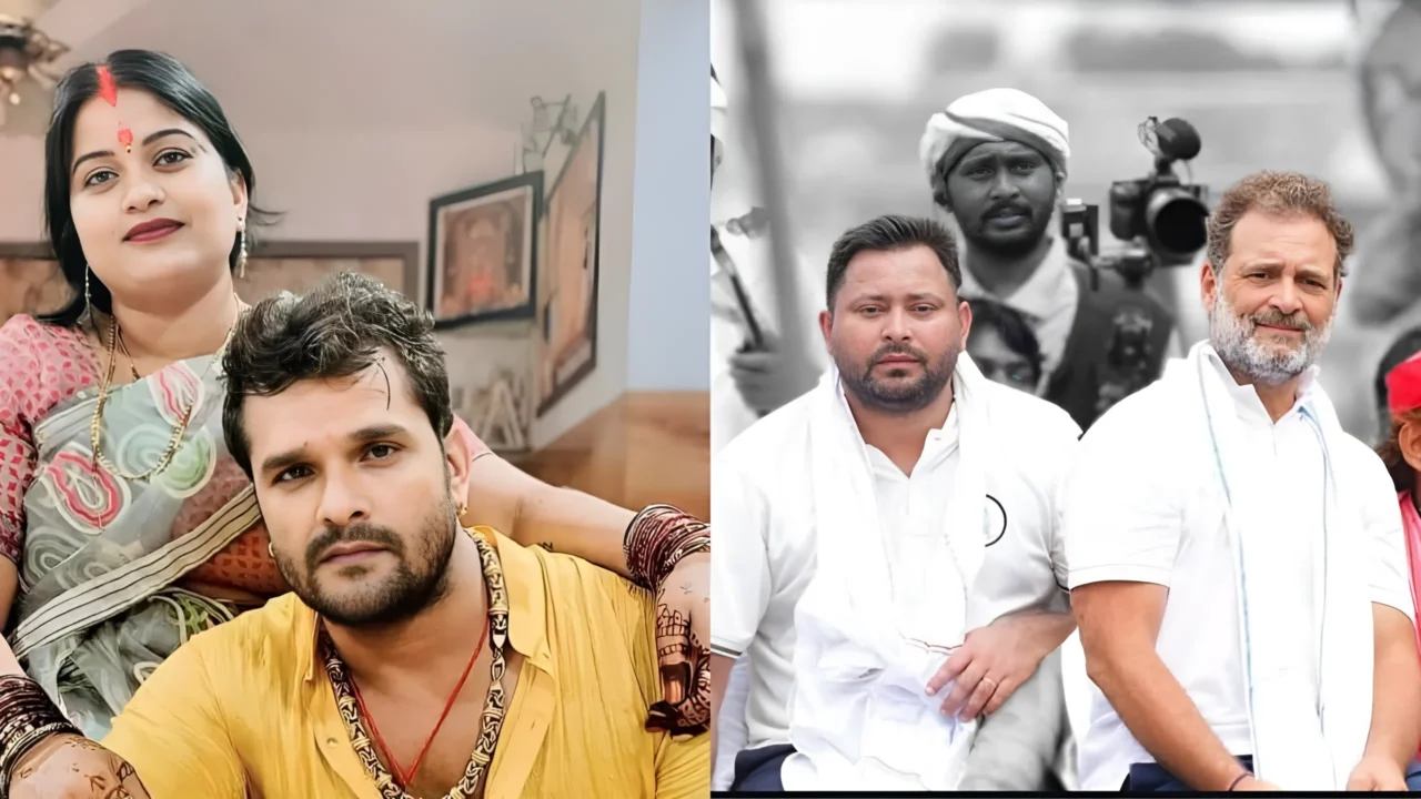 Khesari Lal Yadav की पत्नी